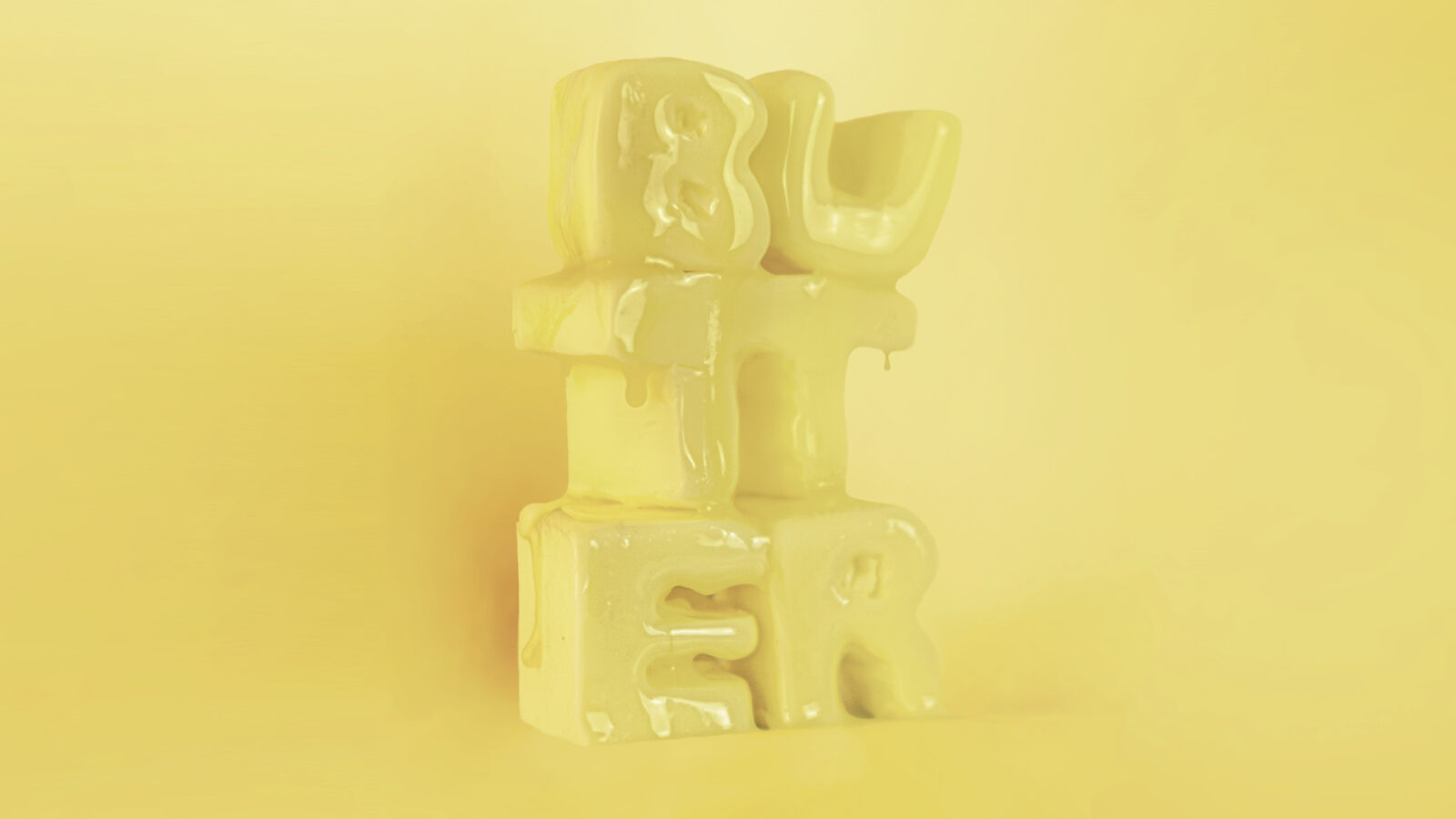 Butter logo statue