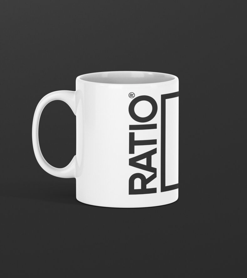 Ratio branded mug