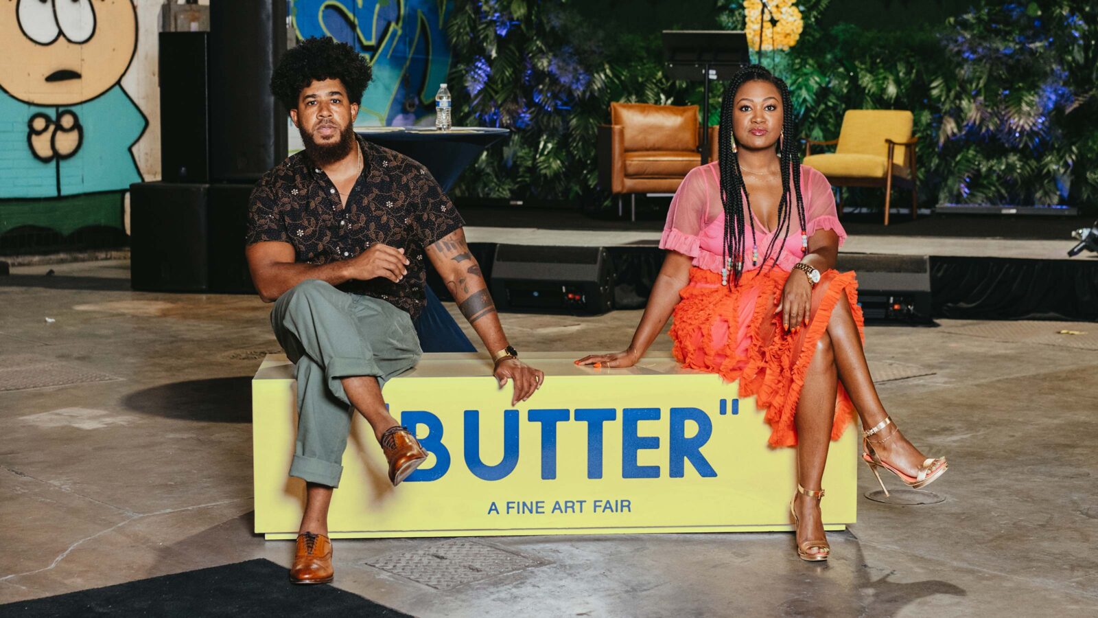 Butter Bench with Mali and Alan