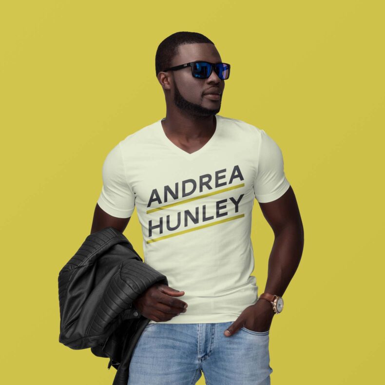Andrea Hunley campaign shirt