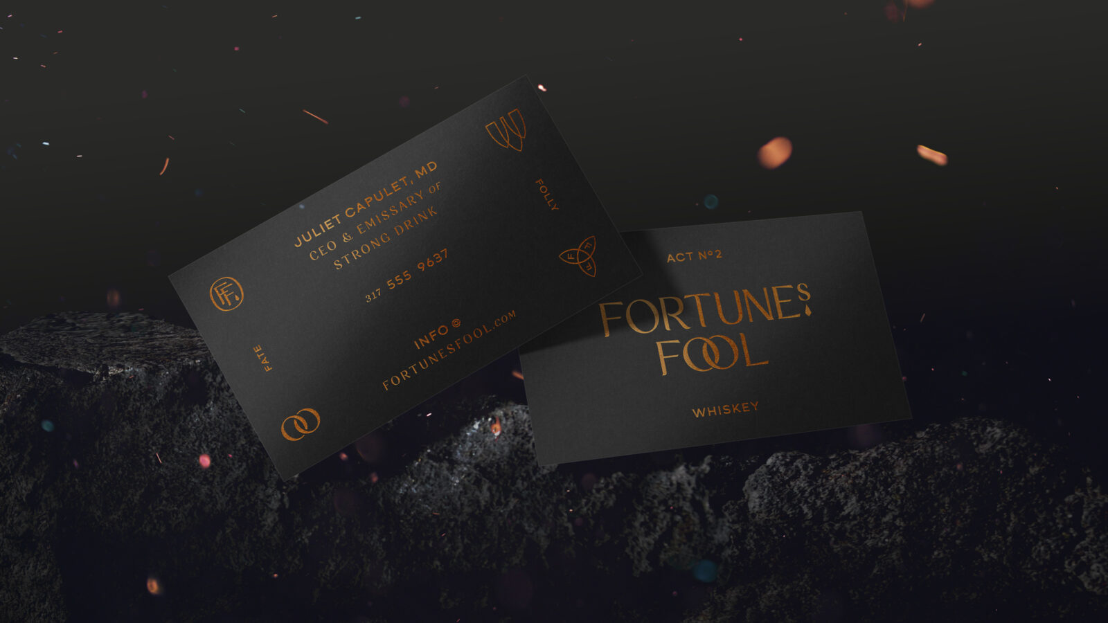 fortunes fool business card